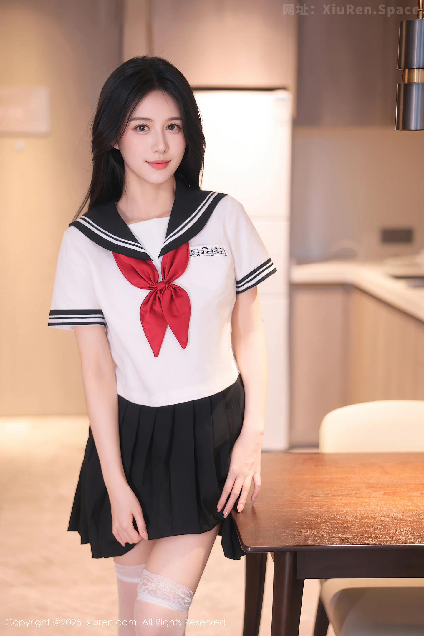 图片[4]-[XiuRen秀人网] VOL.10234 新人模特shelly诗莉吖性感学生装露白色内衣秀曼妙身姿诱惑写真77P-秀人网官方网站